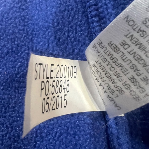 Vineyard Vines Women's Shep Fleece Vest, Blue/Mint Green, Size Small - Picture 12 of 12